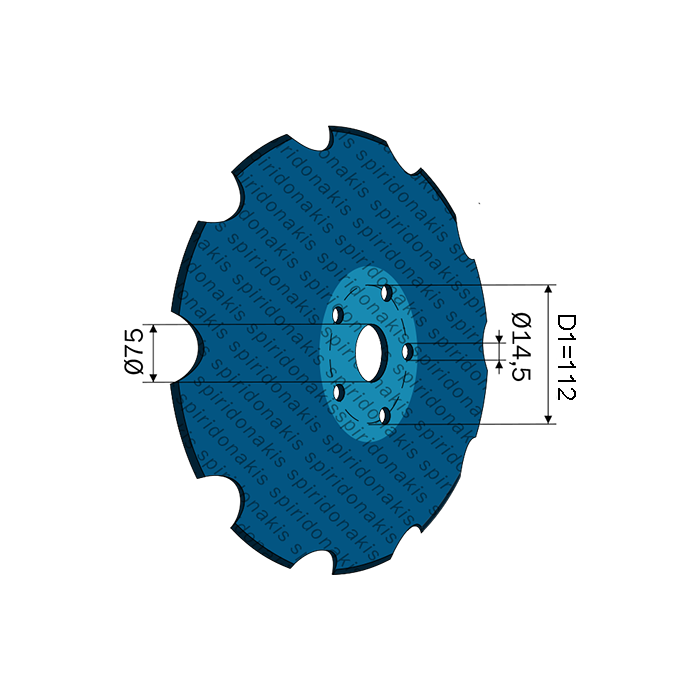 Terradisc Notched Disc 22