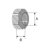 Front Loader Spear Nut 51022 M22x1,5 Β18 BPT