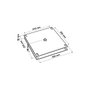 Rotating Base 10555 for seat SEAT