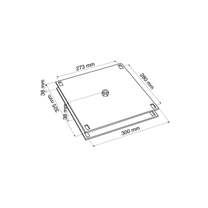 Rotating Base 10555 for seat SEAT