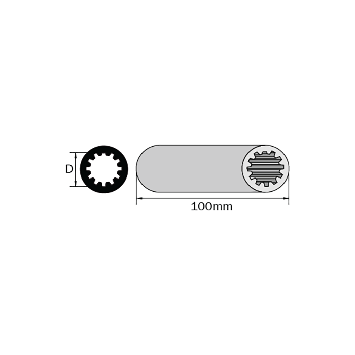 Bush Splined Shaft Binacchi